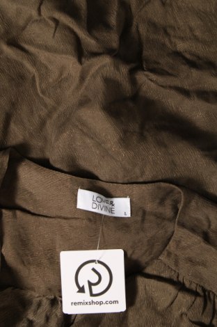 Damen Shirt LOVE&DIVINE, Größe L, Farbe Grün, Preis € 15,03