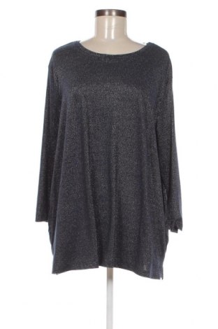 Γυναικεία μπλούζα Laura Torelli, Μέγεθος XL, Χρώμα Μπλέ, Τιμή 4,70 €