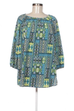 Γυναικεία μπλούζα Laura Torelli, Μέγεθος XL, Χρώμα Πολύχρωμο, Τιμή 5,29 €