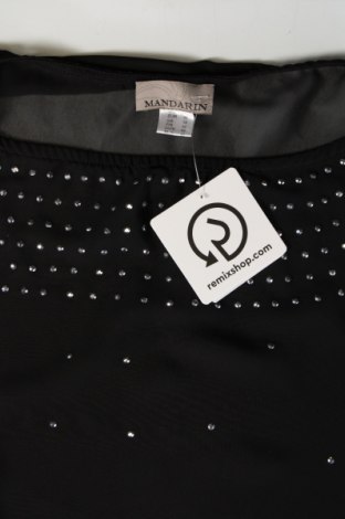 Γυναικεία μπλούζα Mandarin, Μέγεθος M, Χρώμα Μαύρο, Τιμή 4,11 €