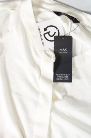 Γυναικεία μπλούζα Marks & Spencer, Μέγεθος XL, Χρώμα Λευκό, Τιμή 31,96 €