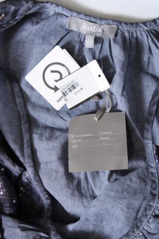 Γυναικεία μπλούζα Marled, Μέγεθος L, Χρώμα Μπλέ, Τιμή 28,75 €
