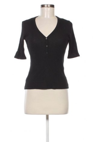 Дамска блуза Massimo Dutti, Размер S, Цвят Черен, Цена 23,52 лв.