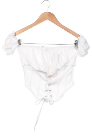 Damen Shirt Missguided, Größe XS, Farbe Weiß, Preis 9,50 €