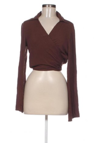Дамска блуза Misspap, Размер XS, Цвят Кафяв, Цена 30,80 лв.
