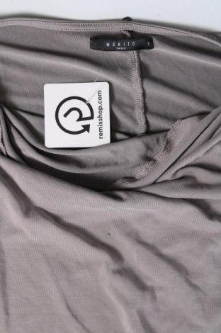 Γυναικεία μπλούζα Mohito, Μέγεθος S, Χρώμα Γκρί, Τιμή 4,70 €
