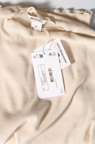 Damen Shirt Monki, Größe M, Farbe Beige, Preis 4,93 €