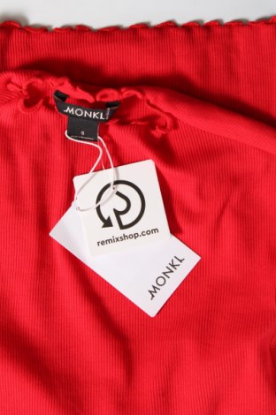 Damen Shirt Monki, Größe S, Farbe Rot, Preis 14,95 €