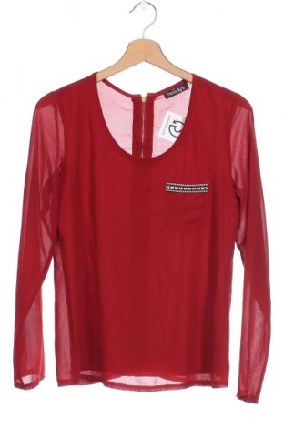 Дамска блуза Moody`s, Размер XS, Цвят Червен, Цена 22,71 лв.