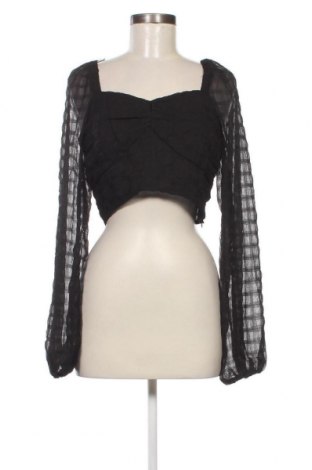 Γυναικεία μπλούζα NA-KD, Μέγεθος L, Χρώμα Μαύρο, Τιμή 8,41 €