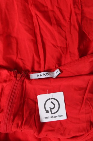 Γυναικεία μπλούζα NA-KD, Μέγεθος XS, Χρώμα Κόκκινο, Τιμή 10,99 €
