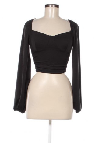 Γυναικεία μπλούζα Nelly, Μέγεθος S, Χρώμα Μαύρο, Τιμή 9,46 €