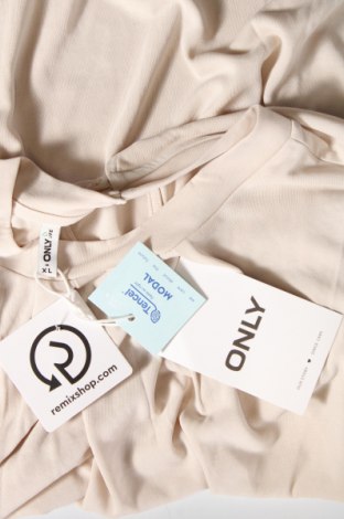 Γυναικεία μπλούζα ONLY, Μέγεθος XL, Χρώμα  Μπέζ, Τιμή 9,48 €