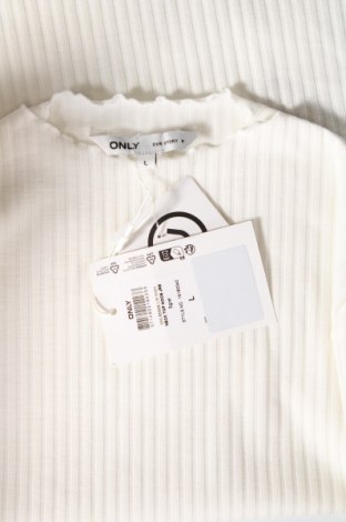 Дамска блуза ONLY, Размер L, Цвят Бял, Цена 13,80 лв.