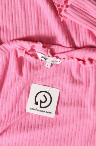Γυναικεία μπλούζα ONLY, Μέγεθος L, Χρώμα Ρόζ , Τιμή 5,93 €