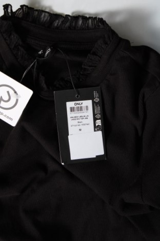 Γυναικεία μπλούζα ONLY, Μέγεθος M, Χρώμα Μαύρο, Τιμή 5,93 €