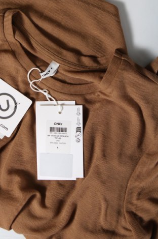 Damen Shirt ONLY, Größe L, Farbe Braun, Preis 5,93 €