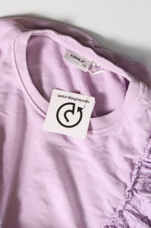 Γυναικεία μπλούζα ONLY, Μέγεθος L, Χρώμα Βιολετί, Τιμή 4,33 €