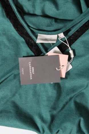 Γυναικεία μπλούζα ONLY Carmakoma, Μέγεθος XL, Χρώμα Πράσινο, Τιμή 9,48 €