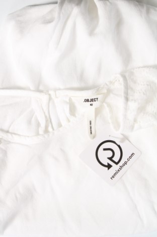 Γυναικεία μπλούζα Object, Μέγεθος L, Χρώμα Λευκό, Τιμή 9,92 €