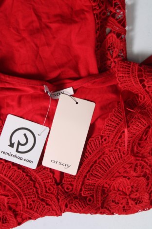 Damen Shirt Orsay, Größe XS, Farbe Rot, Preis 9,60 €