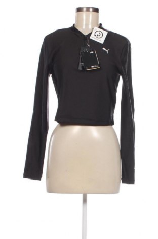 Дамска блуза PUMA, Размер M, Цвят Черен, Цена 42,35 лв.