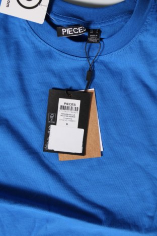 Γυναικεία μπλούζα Pieces, Μέγεθος S, Χρώμα Μπλέ, Τιμή 3,56 €