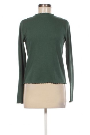 Γυναικεία μπλούζα Pieces, Μέγεθος L, Χρώμα Πράσινο, Τιμή 11,86 €