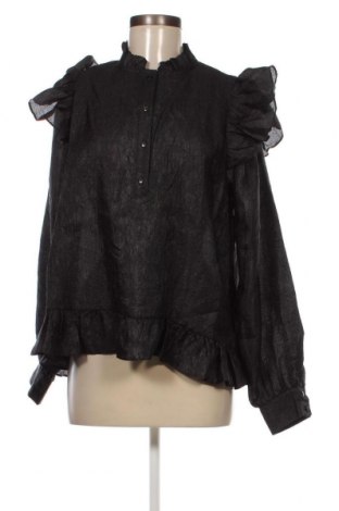 Γυναικεία μπλούζα Pieces, Μέγεθος S, Χρώμα Μαύρο, Τιμή 6,40 €
