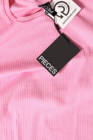 Γυναικεία μπλούζα Pieces, Μέγεθος L, Χρώμα Ρόζ , Τιμή 7,11 €
