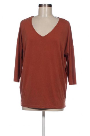 Дамска блуза Pieces, Размер L, Цвят Оранжев, Цена 10,19 лв.