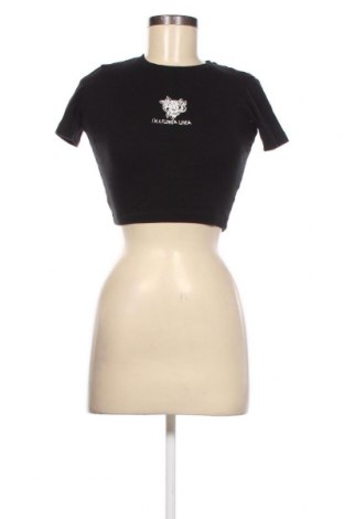 Дамска блуза Pull&Bear, Размер S, Цвят Черен, Цена 11,40 лв.