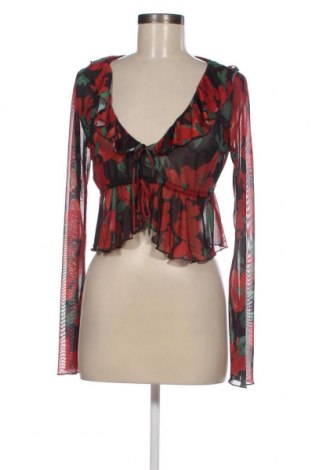 Дамска блуза Pull&Bear, Размер S, Цвят Многоцветен, Цена 11,40 лв.