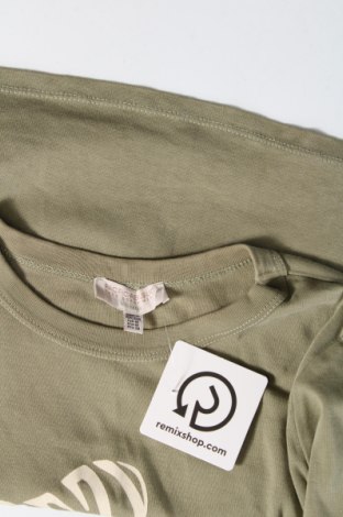 Дамска блуза Pull&Bear, Размер M, Цвят Зелен, Цена 10,26 лв.