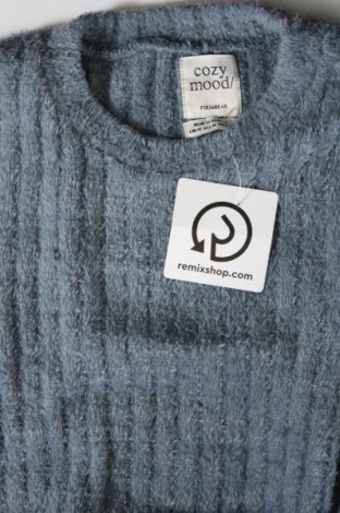 Дамска блуза Pull&Bear, Размер S, Цвят Син, Цена 3,80 лв.