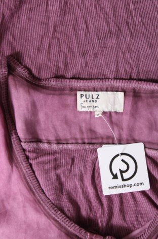 Γυναικεία μπλούζα Pulz Jeans, Μέγεθος M, Χρώμα Ρόζ , Τιμή 4,49 €