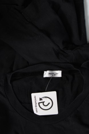 Дамска блуза Replay, Размер L, Цвят Черен, Цена 42,75 лв.