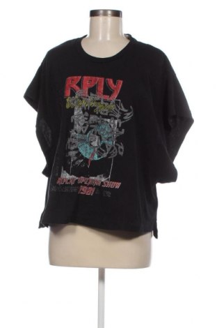 Damen Shirt Replay, Größe L, Farbe Schwarz, Preis 21,87 €