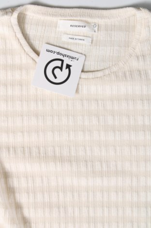 Γυναικεία μπλούζα Reserved, Μέγεθος S, Χρώμα  Μπέζ, Τιμή 9,74 €