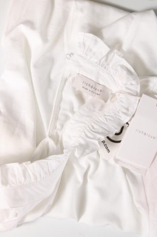 Γυναικεία μπλούζα Rich & Royal, Μέγεθος S, Χρώμα Λευκό, Τιμή 25,05 €