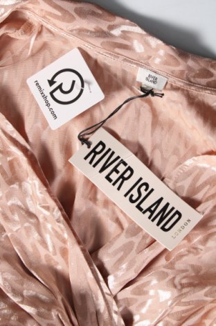 Γυναικεία μπλούζα River Island, Μέγεθος S, Χρώμα  Μπέζ, Τιμή 9,92 €