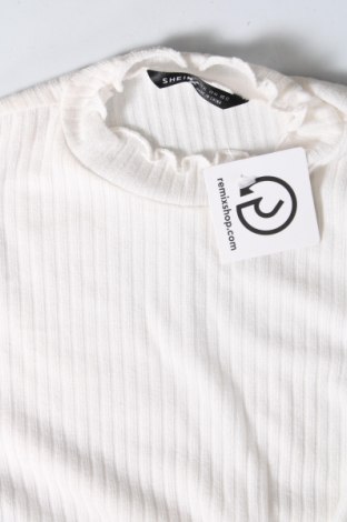 Γυναικεία μπλούζα SHEIN, Μέγεθος XL, Χρώμα Λευκό, Τιμή 6,00 €