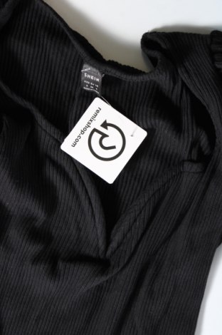 Γυναικεία μπλούζα SHEIN, Μέγεθος S, Χρώμα Μαύρο, Τιμή 9,72 €
