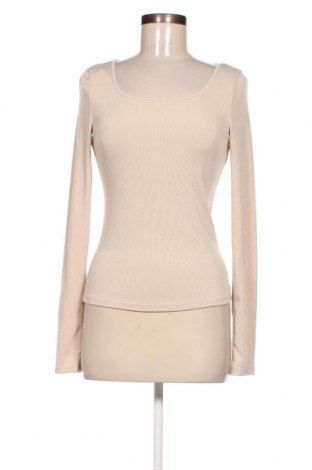 Γυναικεία μπλούζα SHEIN, Μέγεθος M, Χρώμα  Μπέζ, Τιμή 3,53 €