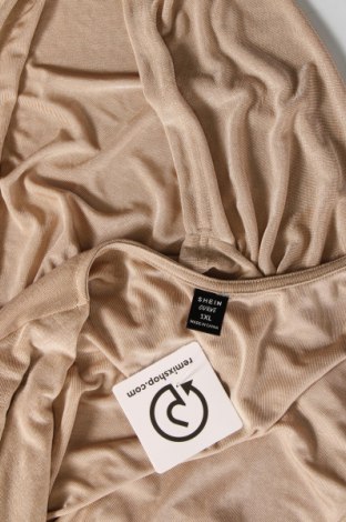 Дамска блуза SHEIN, Размер XL, Цвят Бежов, Цена 8,55 лв.