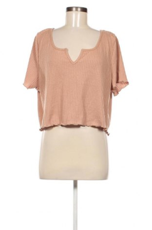Дамска блуза SHEIN, Размер 4XL, Цвят Кафяв, Цена 8,55 лв.