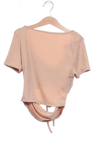 Γυναικεία μπλούζα SHEIN, Μέγεθος XS, Χρώμα  Μπέζ, Τιμή 5,55 €