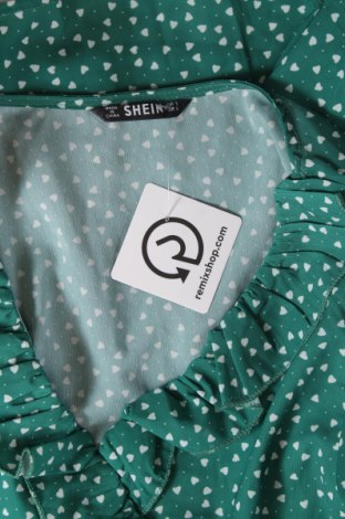 Bluză de femei SHEIN, Mărime S, Culoare Verde, Preț 26,23 Lei