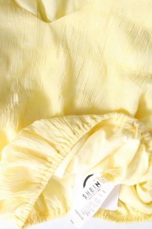 Γυναικεία μπλούζα SHEIN, Μέγεθος S, Χρώμα Κίτρινο, Τιμή 5,19 €