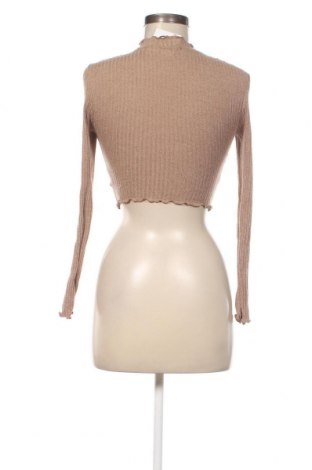 Γυναικεία μπλούζα SHEIN, Μέγεθος XS, Χρώμα  Μπέζ, Τιμή 5,52 €